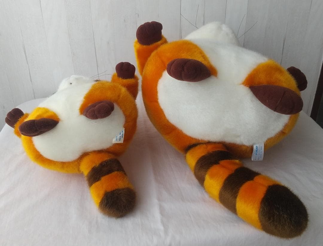 あらいぐまラスカル　ぬいぐるみ　世界名作劇場　レトロ