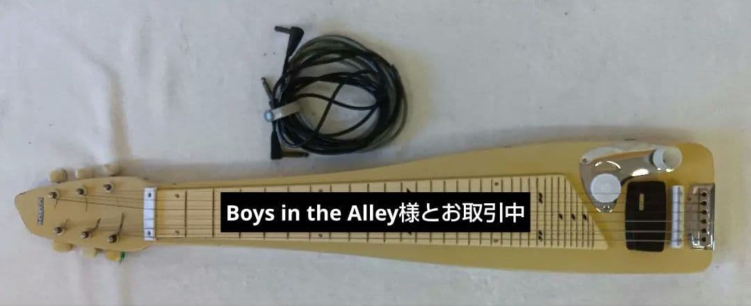 Teisco　スチールギター　ケーブル付き　ジャンク品　レトロ　弦楽器　テスコ