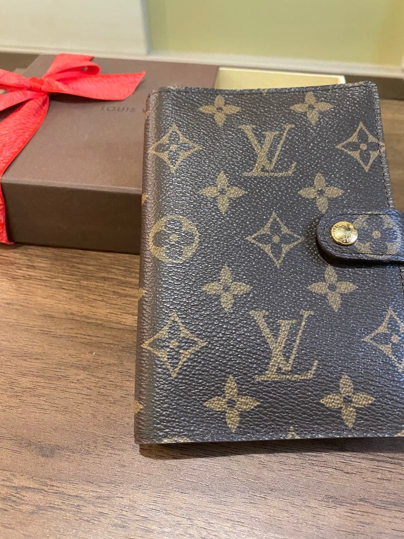 Louis Vuitton 手帳カバー モノグラム ブラウン