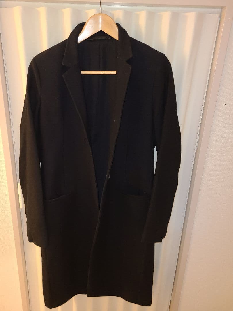 ALLSAINTS ブラック チェスターコート UK 14(女性用)