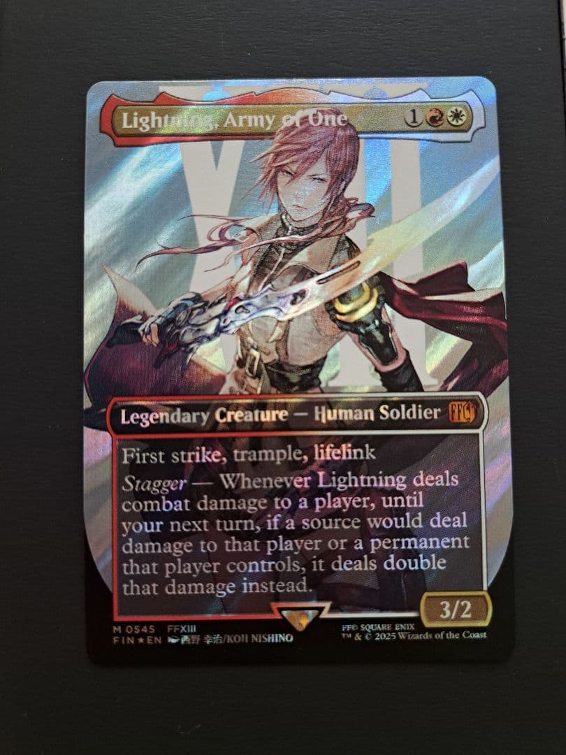 シーンドライブ、ライトニング 英語版 サージ Foil MTG FF