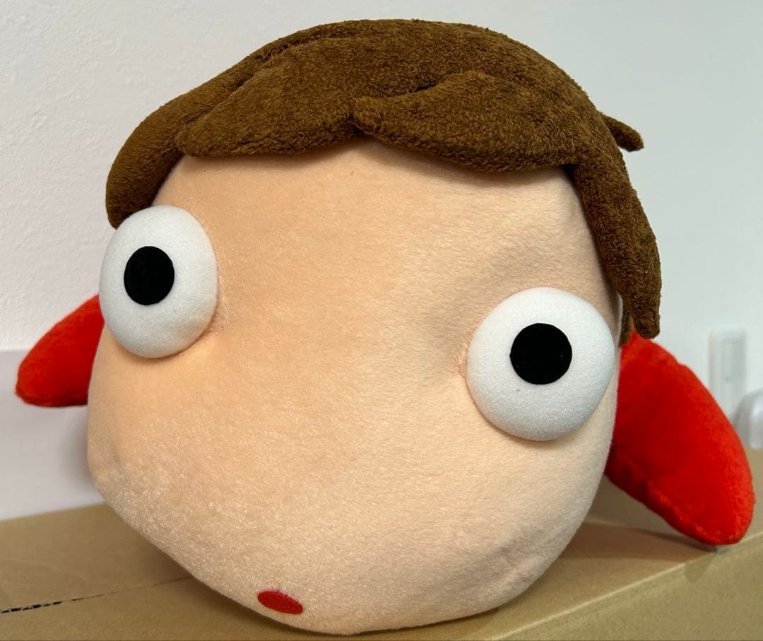 崖の上のポニョ　大きなぬいぐるみ　ポニョLL ジブリ　公式