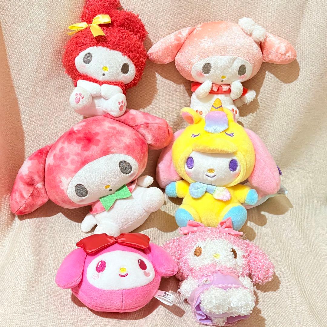 マイメロディ　ぬいぐるみ　キーホルダー　ストラップ　まとめ売り