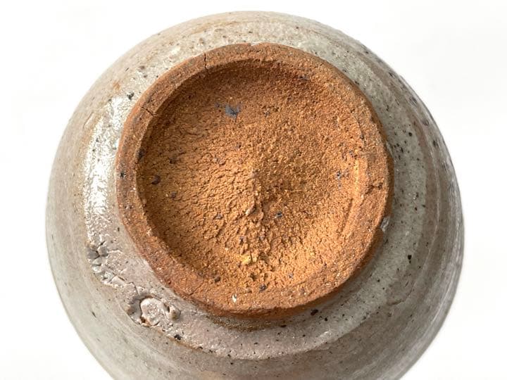 陶芸家　作家物　西岡小十　絵唐津　茶碗　抹茶碗　共箱　木賊文　古唐津　最晩年作