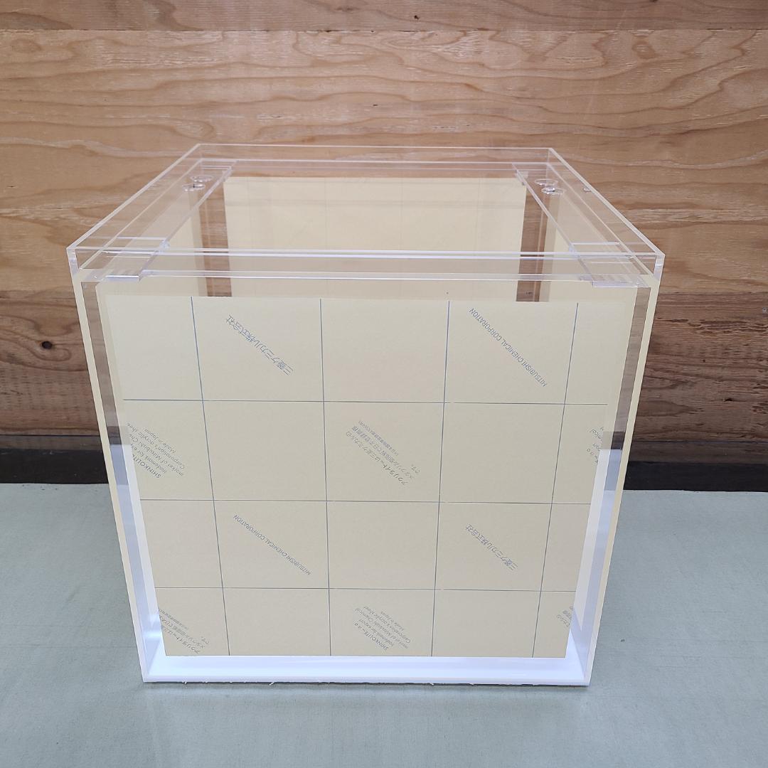 【特価】アクリル水槽　底板/白艶あり　450×450×450