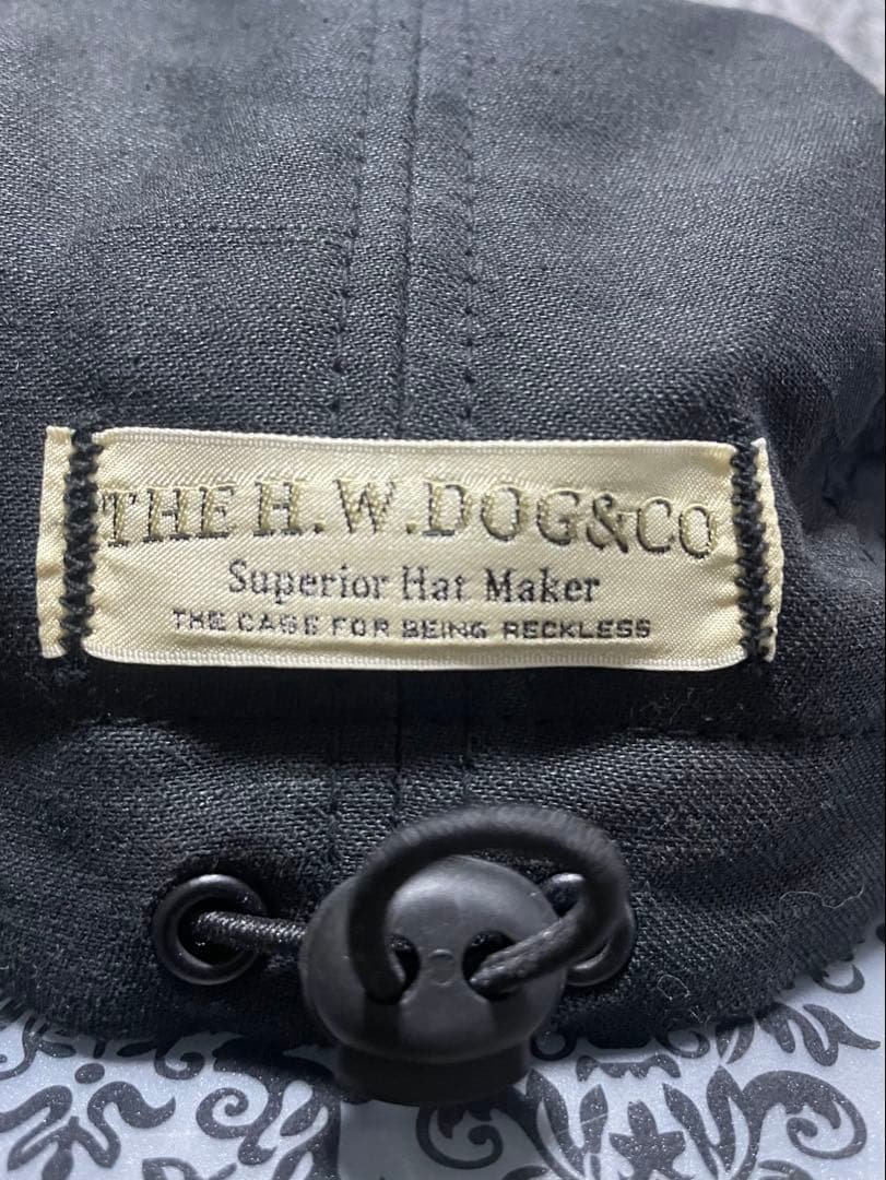 美品　THE H.W. DOG & CO. ジェットキャップ