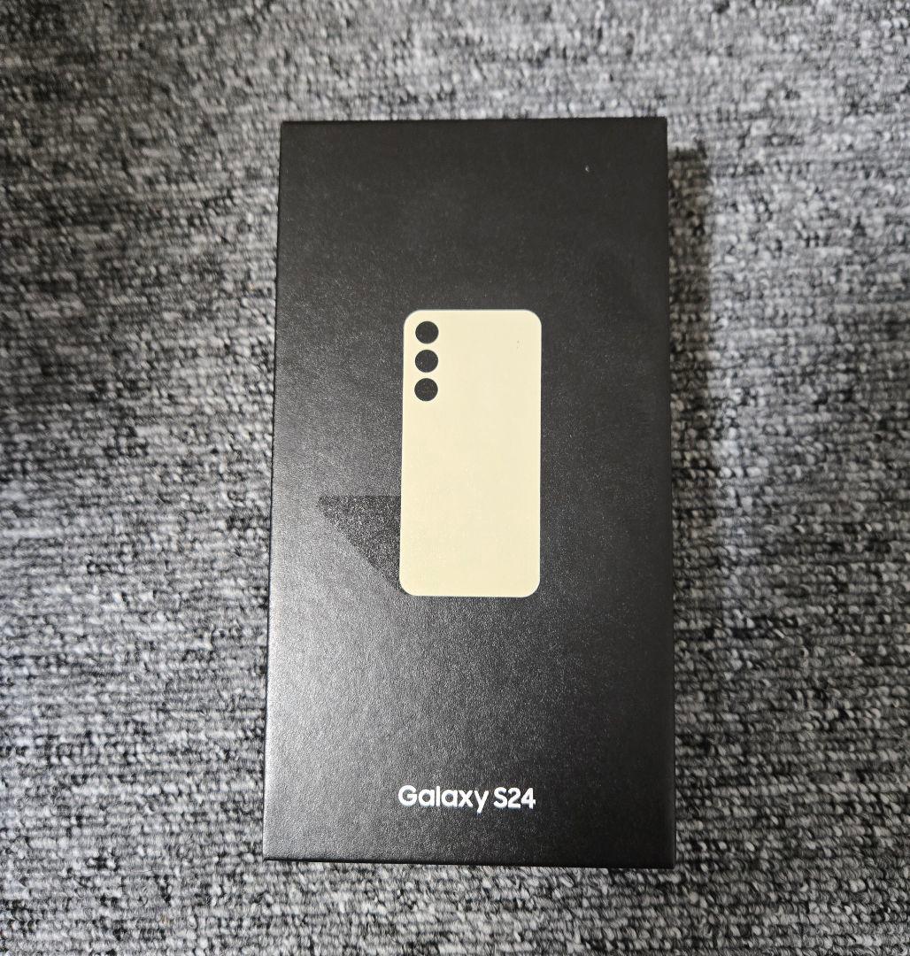 未使用品 Galaxy S24 SC-51E イエロー simフリー　国内