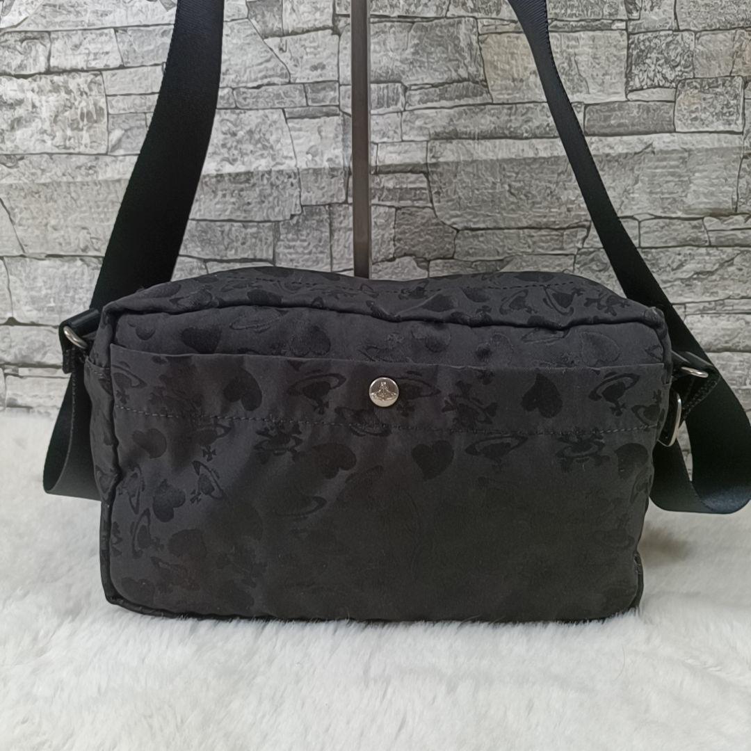 希少✨ヴィヴィアンウエストウッド ショルダーバック シャドーオーブ ハート 廃盤