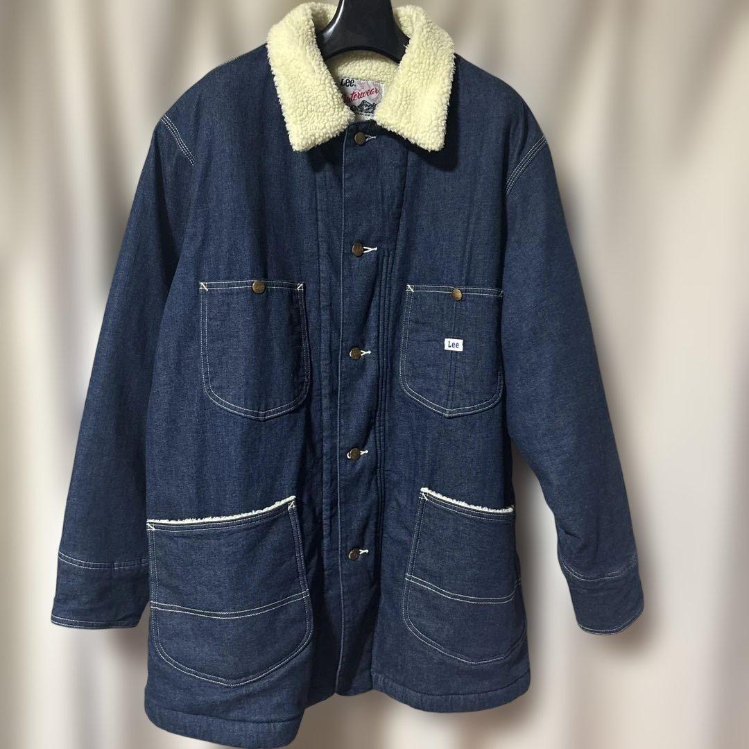 奥田民生×Lee モコロコジャケット ボア襟付きデニムジャケット L ✨超美品✨