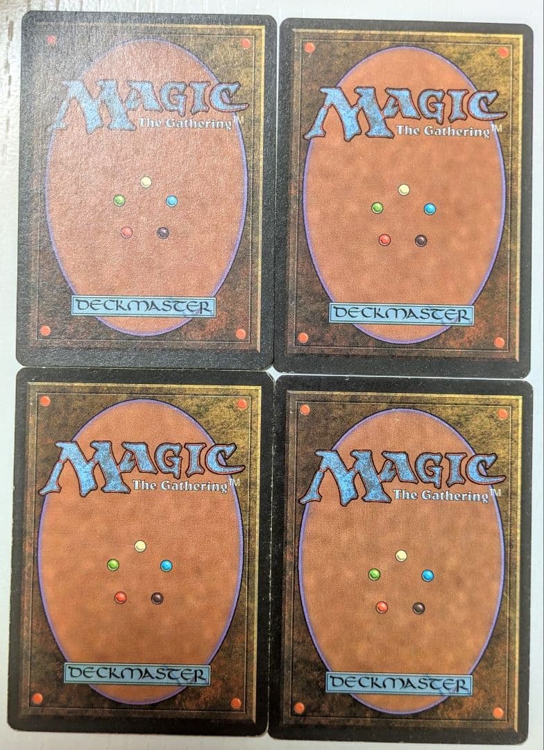 MTG 冬の宝珠×３枚 マハモティ・ジン×1枚 日本語版 黒枠