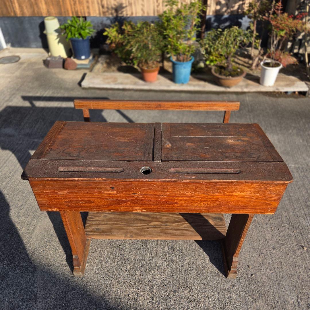 リペア 未使用 ヨーロッパ製 アンティーク デスク チェア 【送料込み】