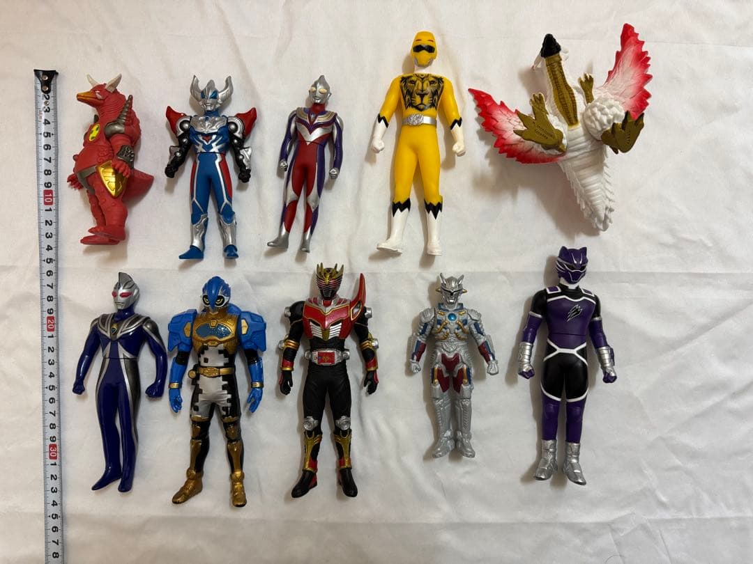 特撮ソフビフィギュア大量まとめ売り　ウルトラマン　ウルトラ怪獣　仮面ライダー
