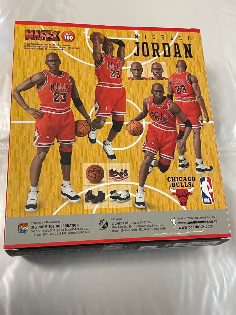 MAFEX マイケルジョーダン シカゴブルズ メディコムトイ