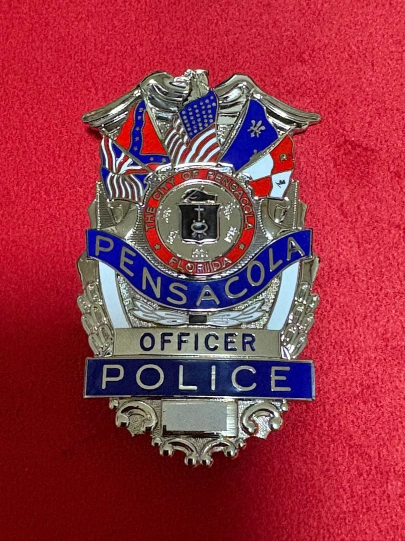 フロリダ州ペンサコーラ市警察バッジ