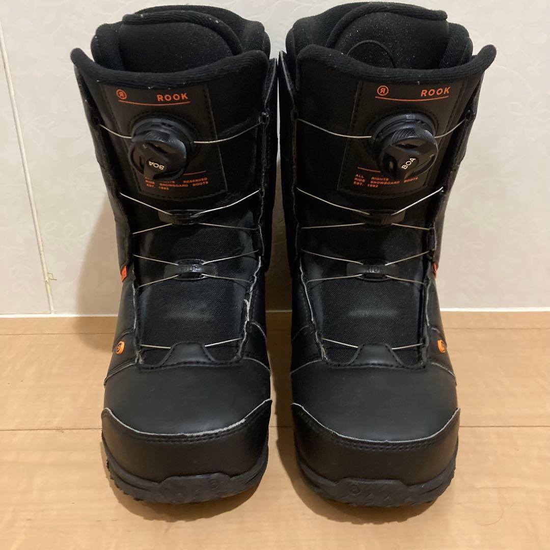 RIDE ライド ROOK スノーボードブーツ26.5cm　　BOA スノボ 黒