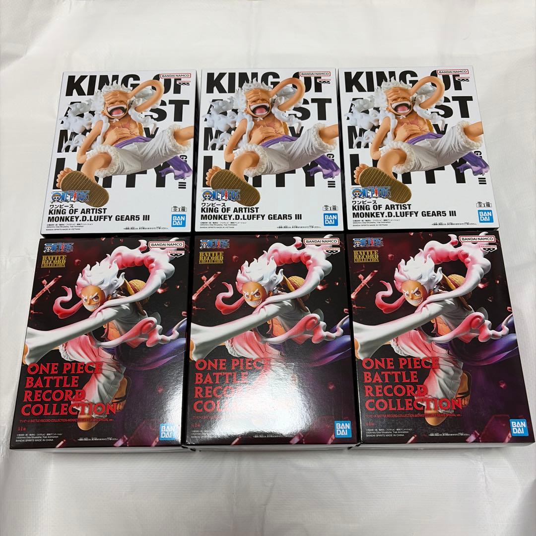 【6個】　まとめ売り　ワンピース　ルフィ　ギア5 ニカ　セット