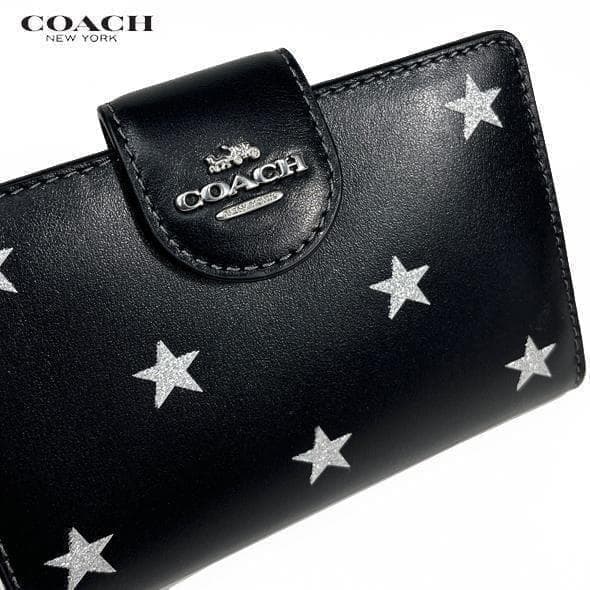 初売り　コーチ新作 二つ折財布 ★COACH★ スモール ジップ アラウンド