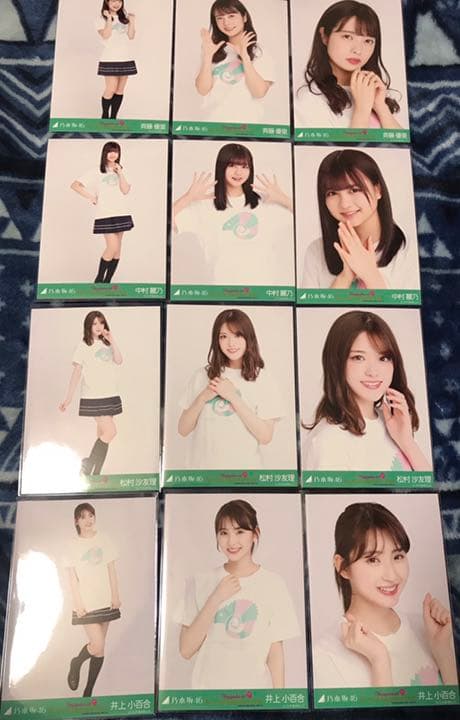 乃木坂46 生写真 西野七瀬卒業コンサート tシャツ 卒コン コンプ
