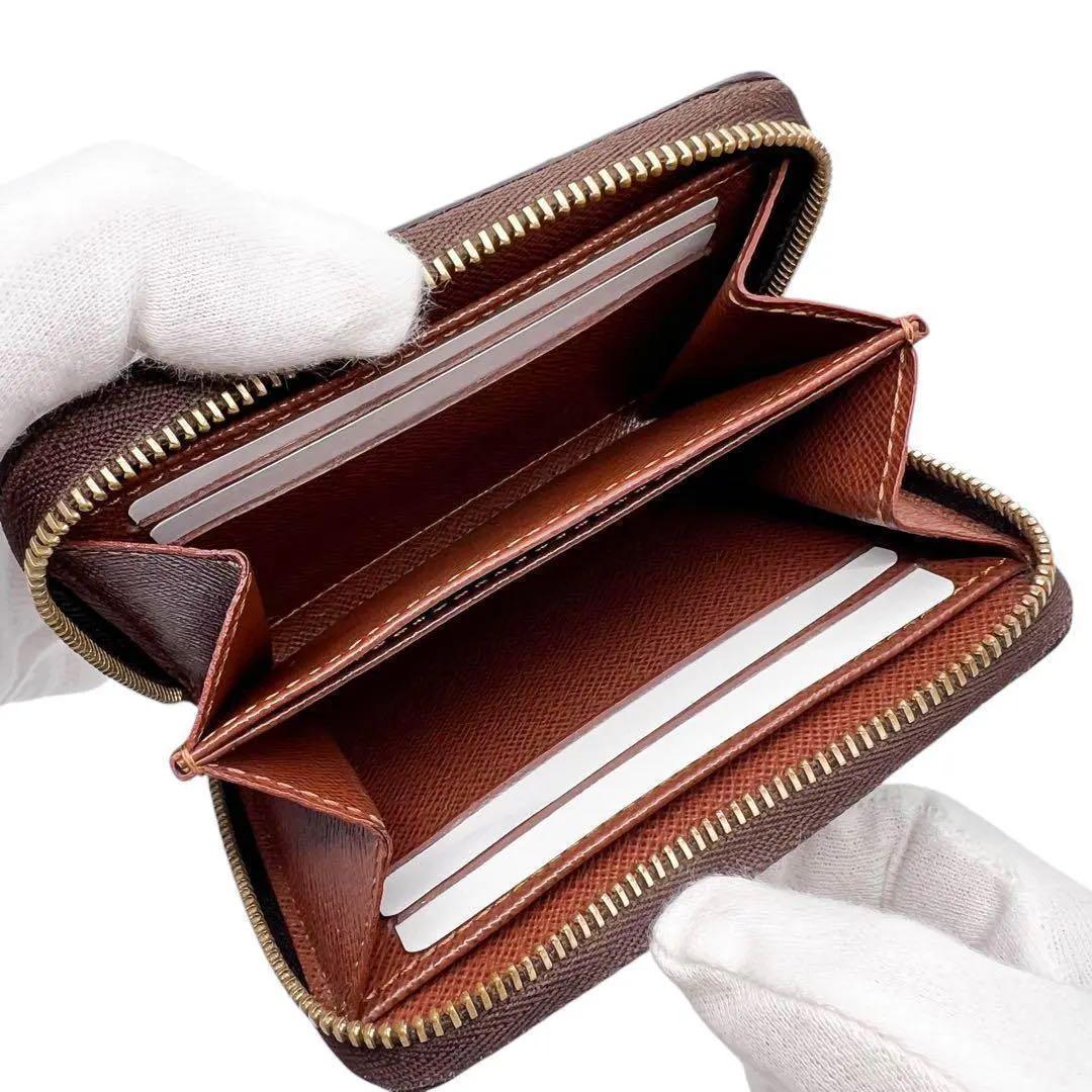 177 chi♡eさん専用ルイヴィトン モノグラム カード 小銭入　ジッピーコ