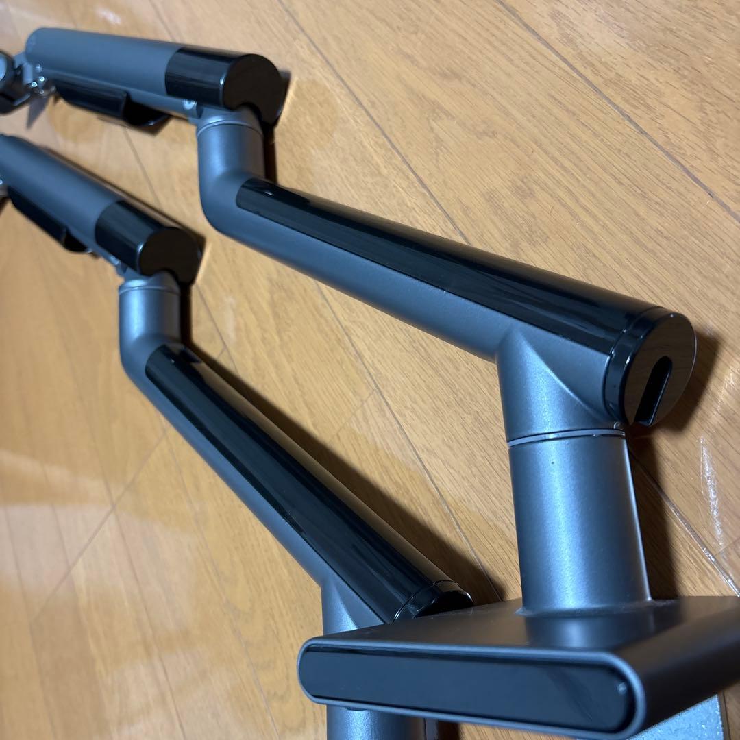 快適ワーク　モニターアームDA112（iggy）グレー