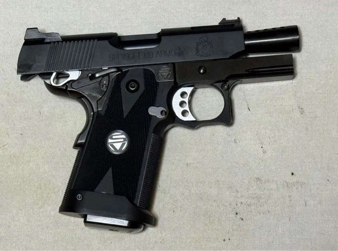 HW樹脂 WA スプリングフィールド V10 純正マガジン２本付き 訳有り美品