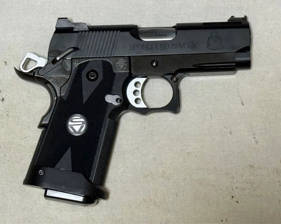 HW樹脂 WA スプリングフィールド V10 純正マガジン２本付き 訳有り美品