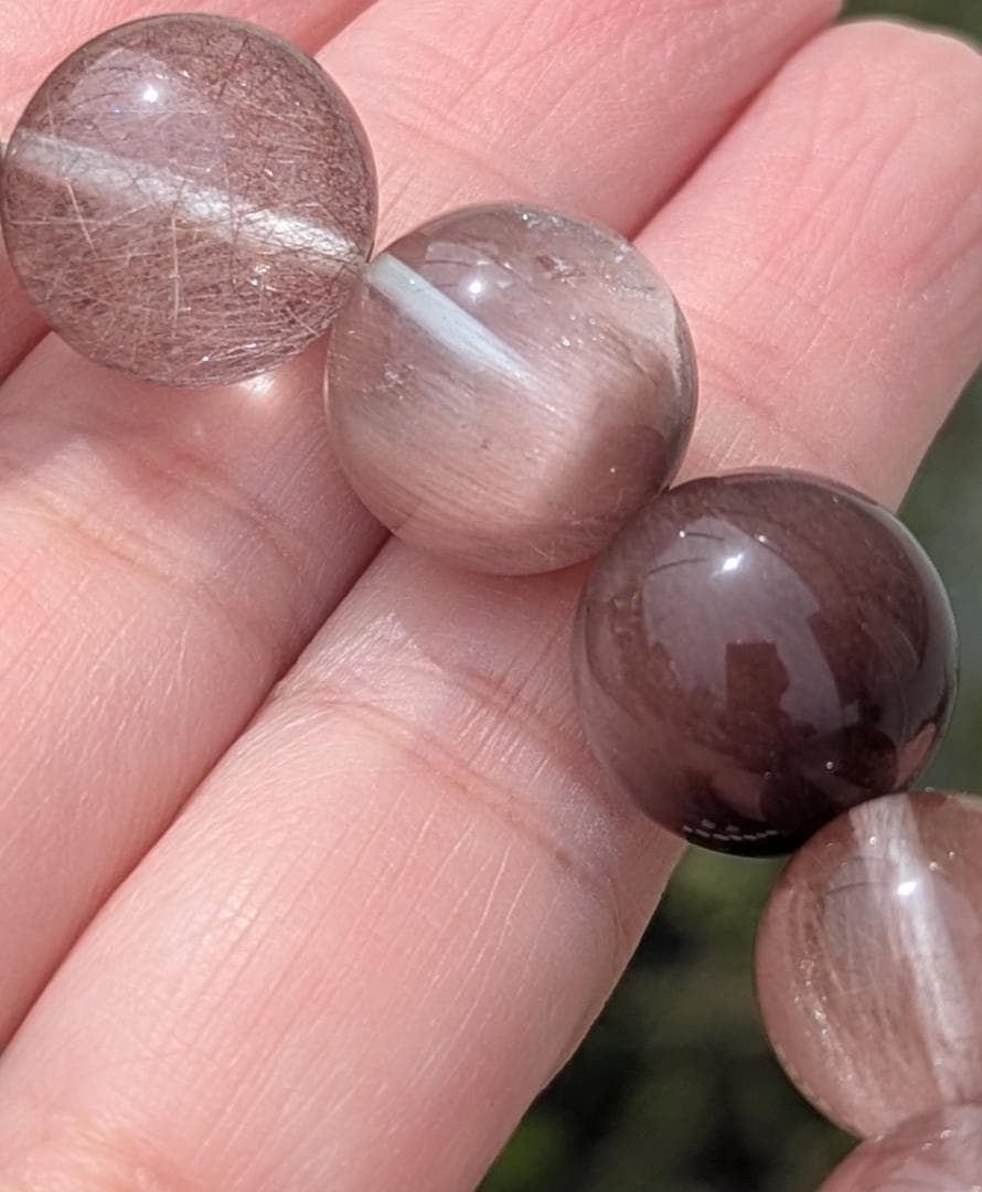 期間限定値下げ【極美・レア】サゲニティッククォーツ グラデーションブレスレット