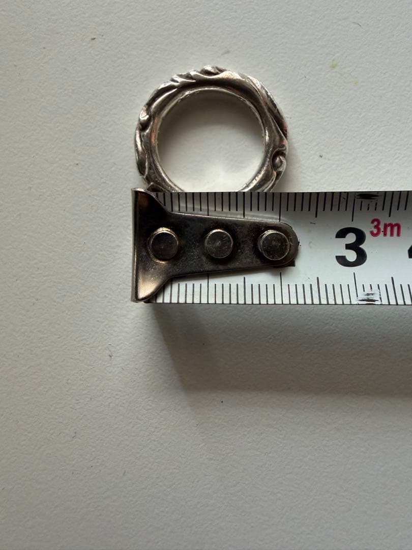 クロムハーツ スクロールリング