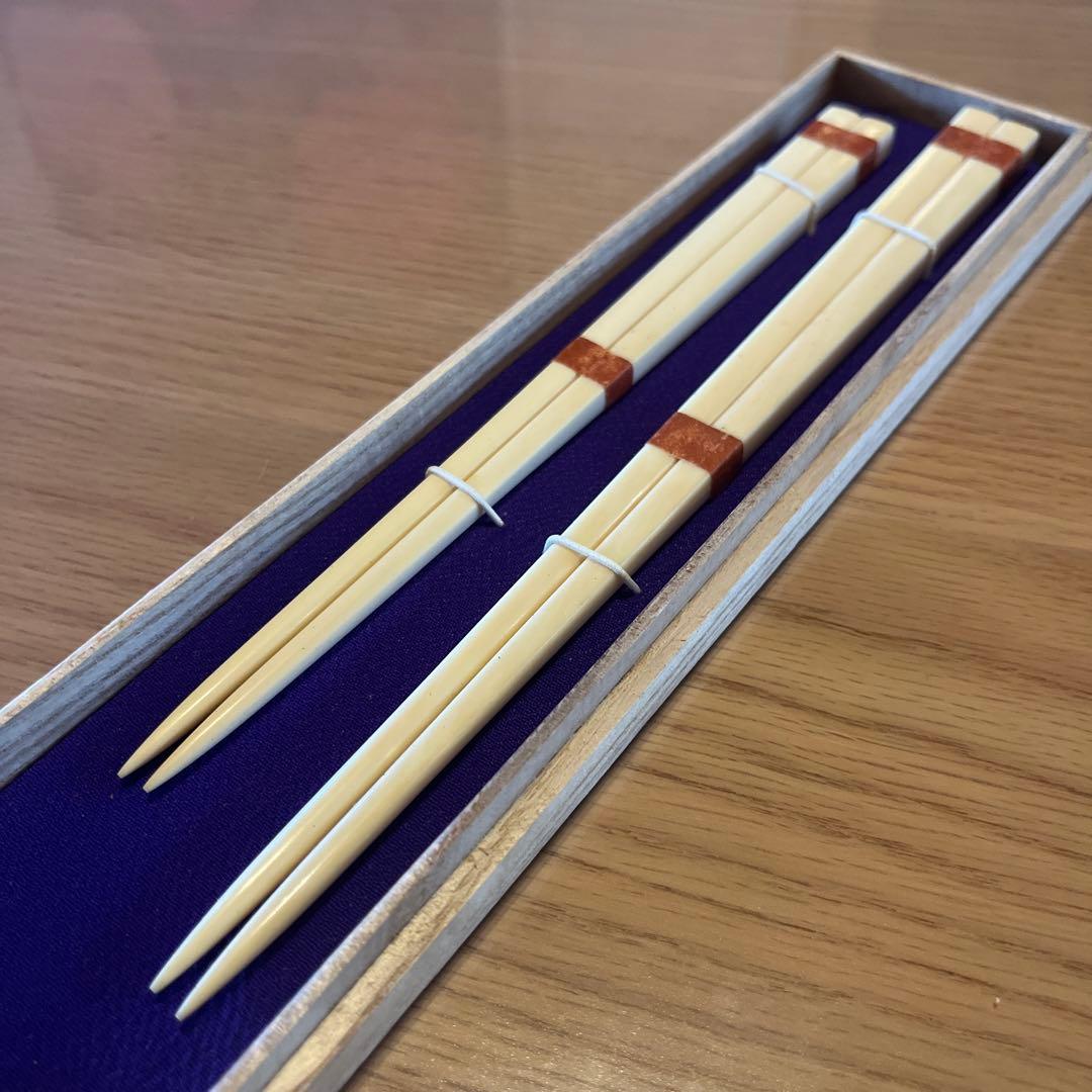 特選 象牙乃箸 未使用