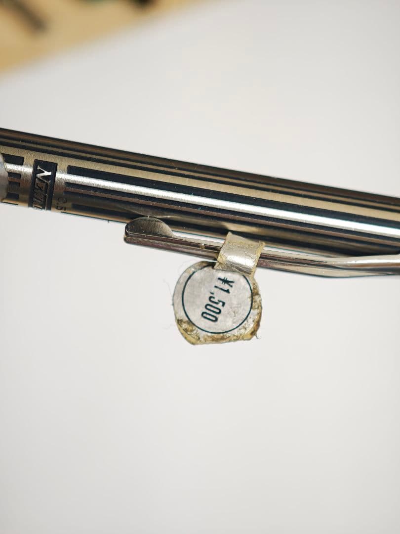 Newman　スーパー5　廃盤シャープペンシル　ストライプ　蝕刻　ニューマン