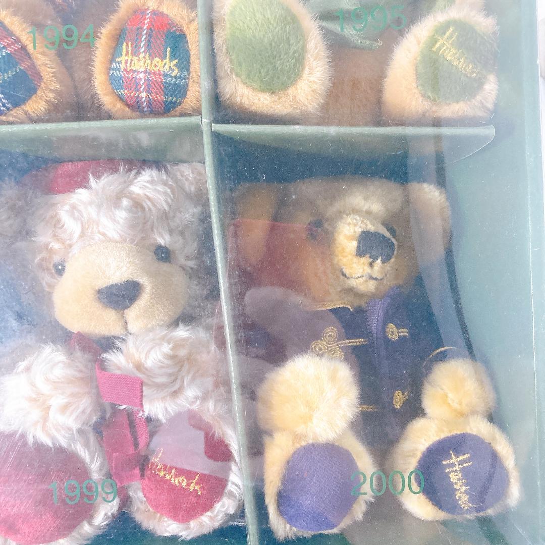 Harrods ハロッズ イヤーベア 15周年 記念セット　テディ |1544|