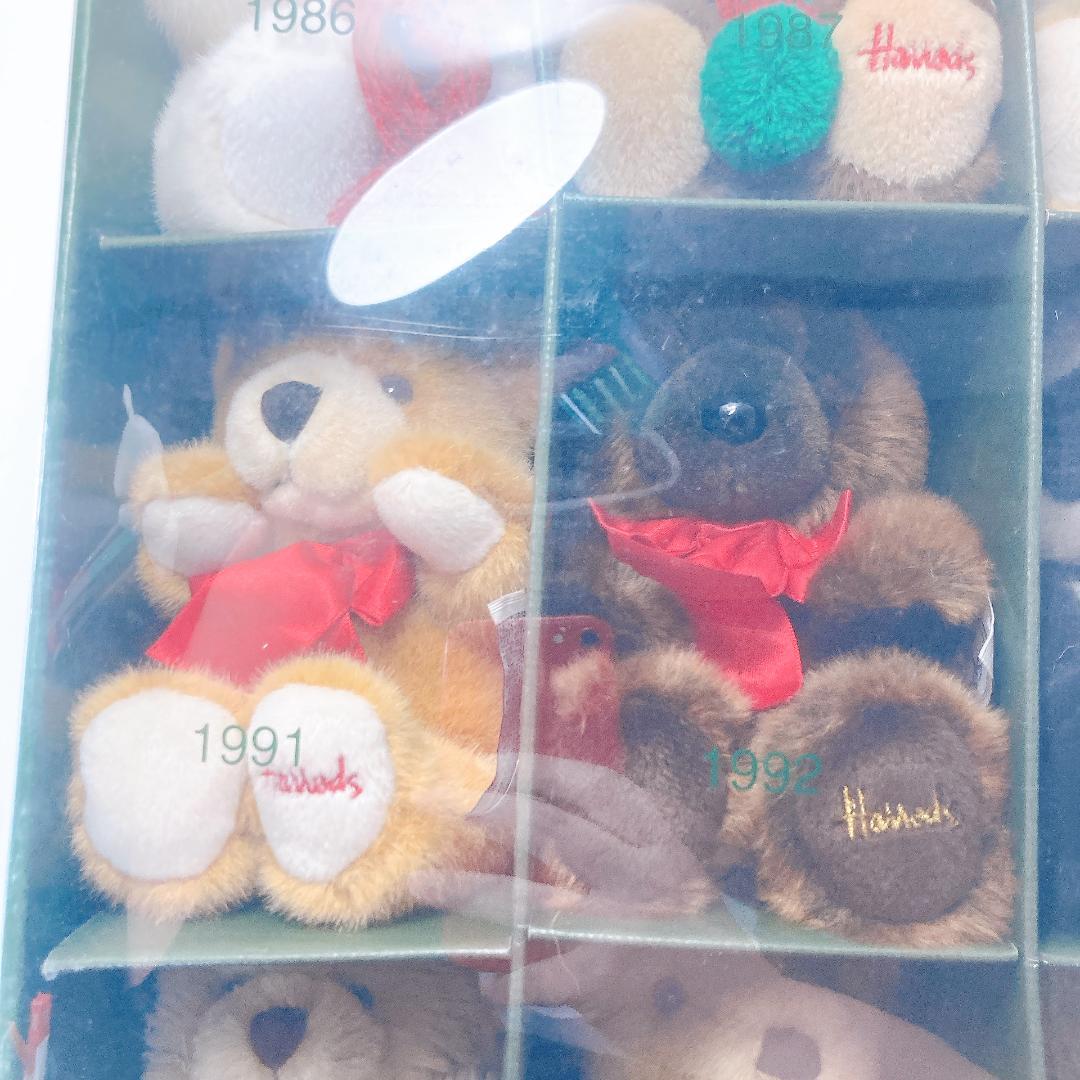 Harrods ハロッズ イヤーベア 15周年 記念セット　テディ |1544|