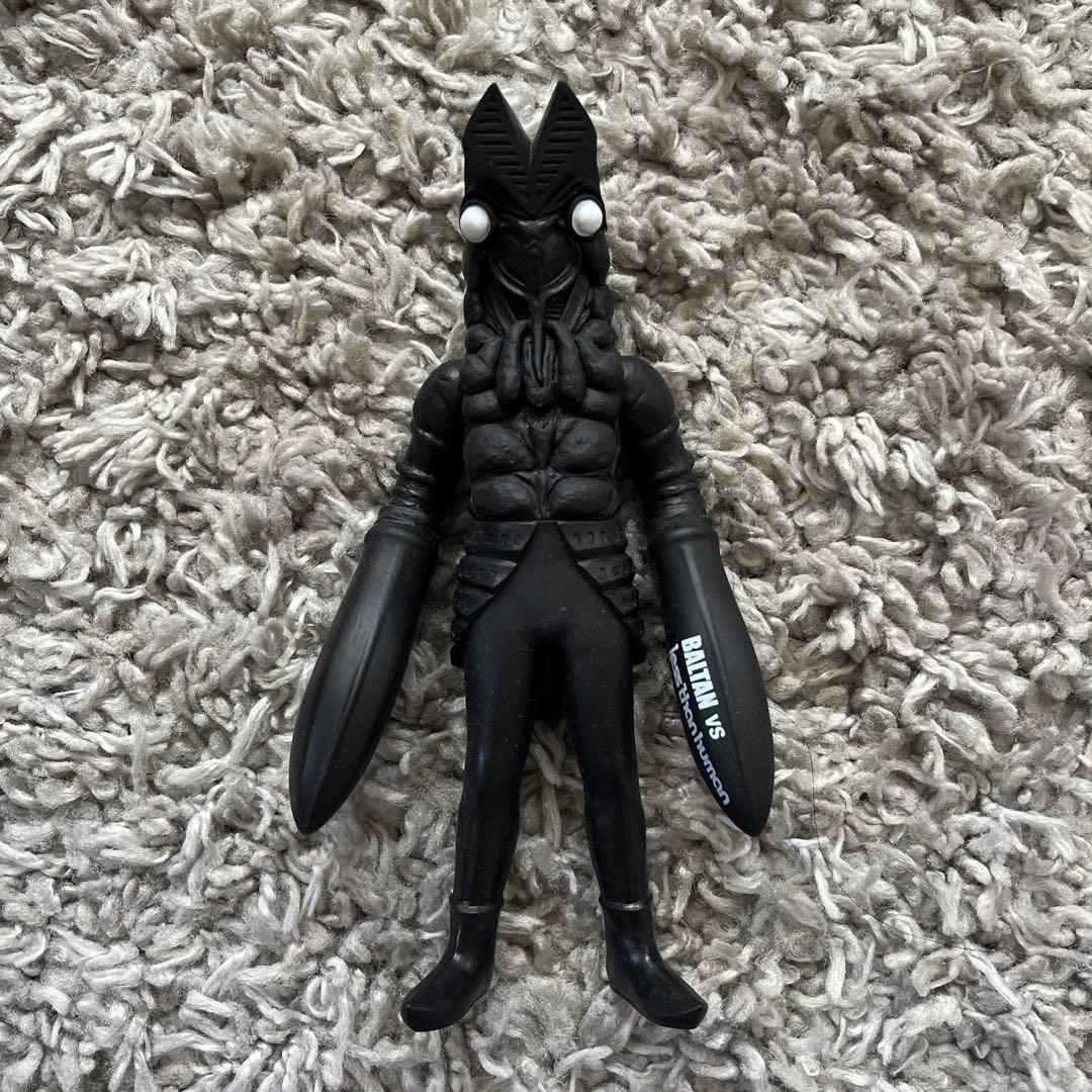 【希少】BALTAN VS less than human／バルタン星人ソフビ