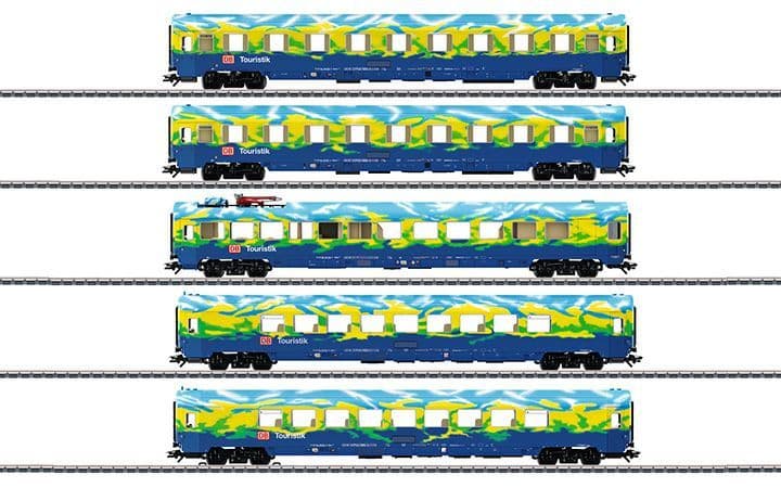 【欧州直輸入】Märklin メルクリン HO 43878 客車5両 DBAG