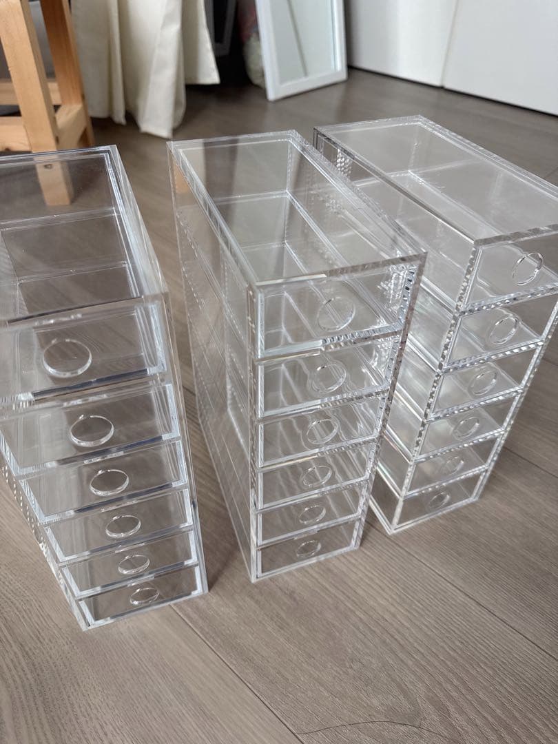 無印良品 アクリル小物収納ケース