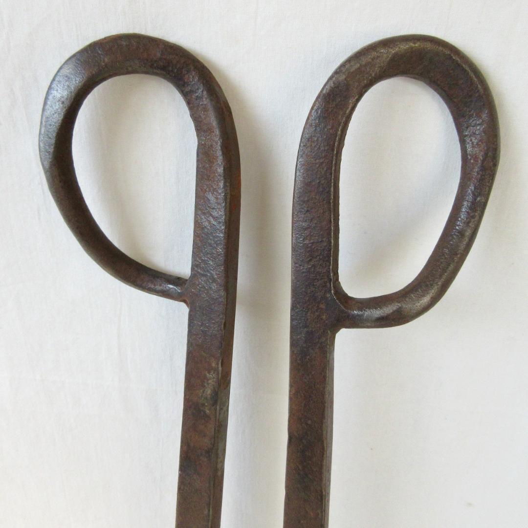 長さ50cm！大きな鉄のハサミ　オブジェ　鍛冶屋　アンティーク　アイアン