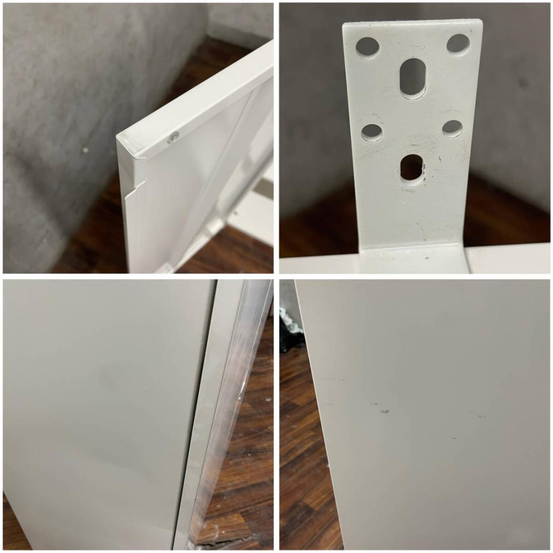 OKAMURA オカムラ キャビネット レクトライン 書庫 ホワイト 両開き