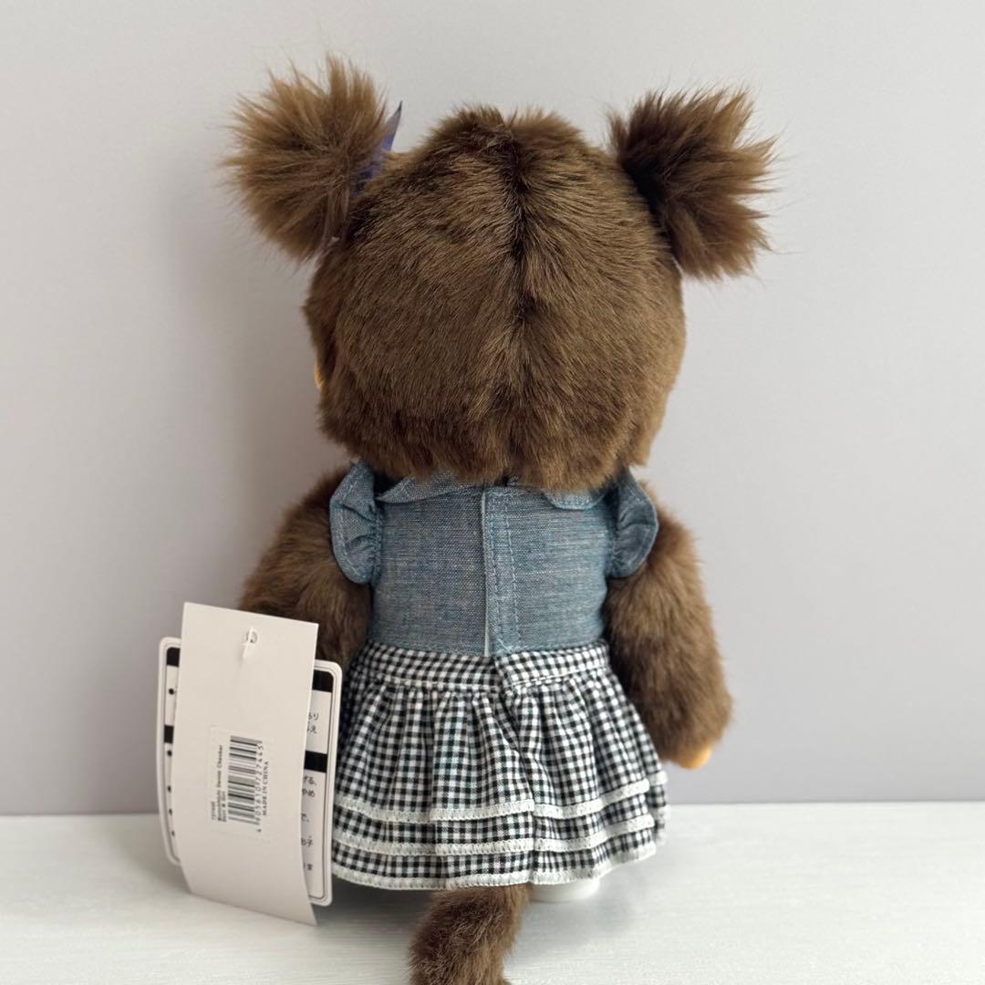 【香港限定・激レア】モンチッチ Mサイズ デニムチェックスカート 女の子