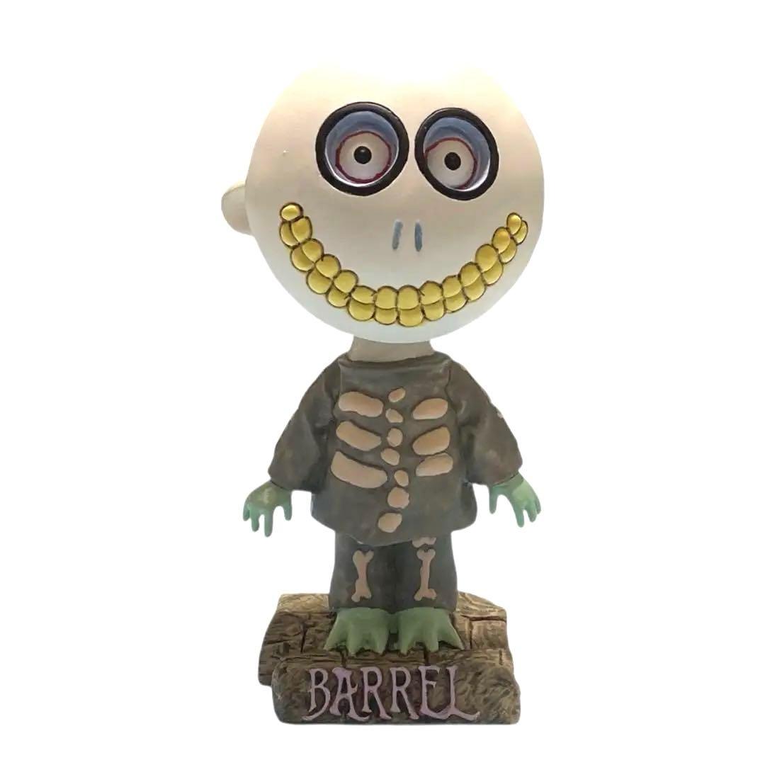 美品 ナイトメア ビフォア クリスマス ヘッドノッカー ロック ショック バレル