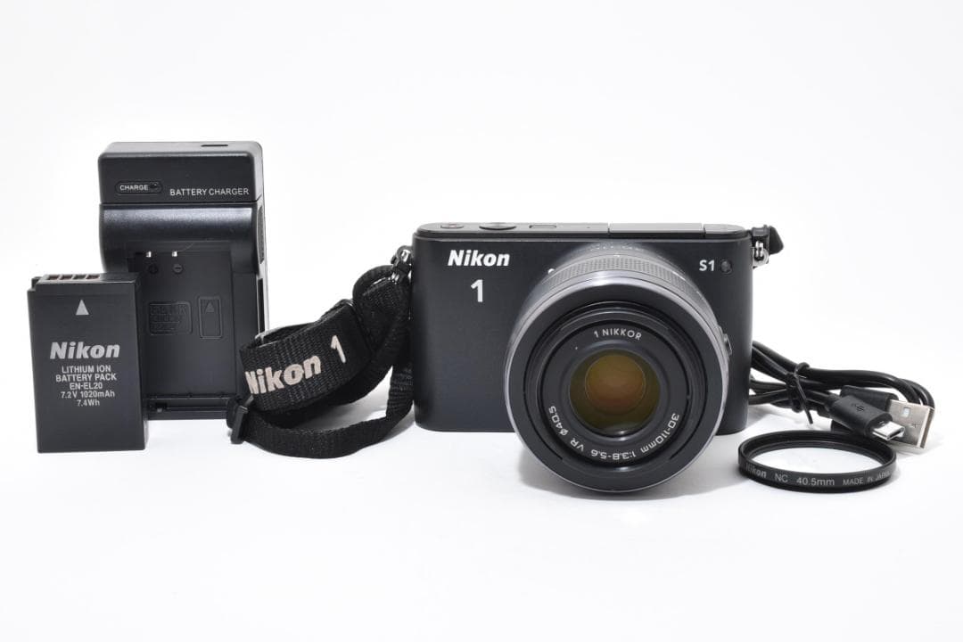 【大人気】 Nikon ニコン 1 S1 レンズセット ミラーレス一眼カメラ