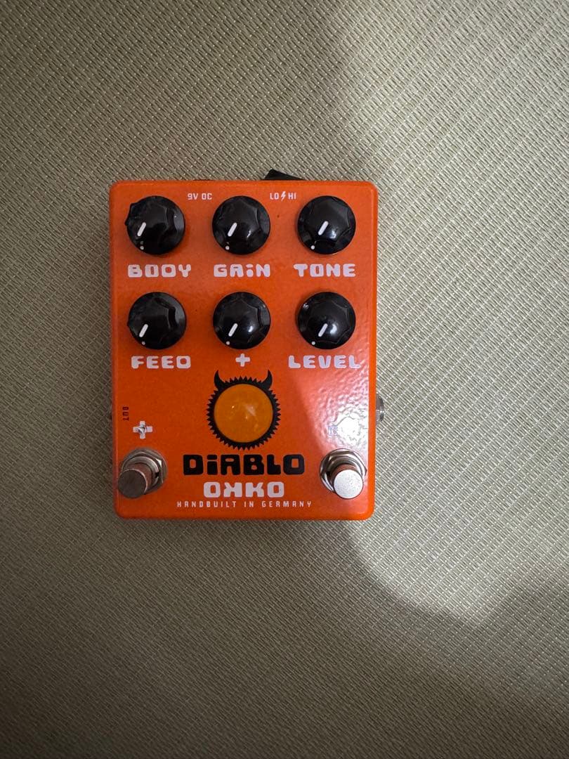 Diablo gain + ギターエフェクター