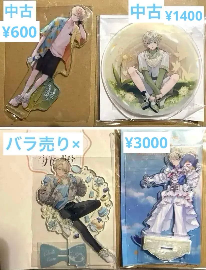 【1/24一部単品価格更新】にじさんじ 緋八マナ グッズまとめ売り