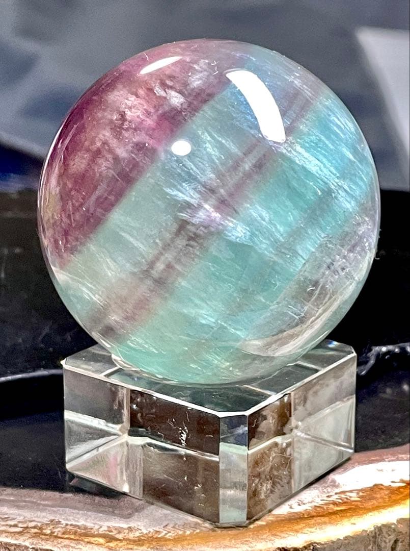 フローライト【キャンディーフローライト】虹・アイリス◆天然石◆パワーストーン