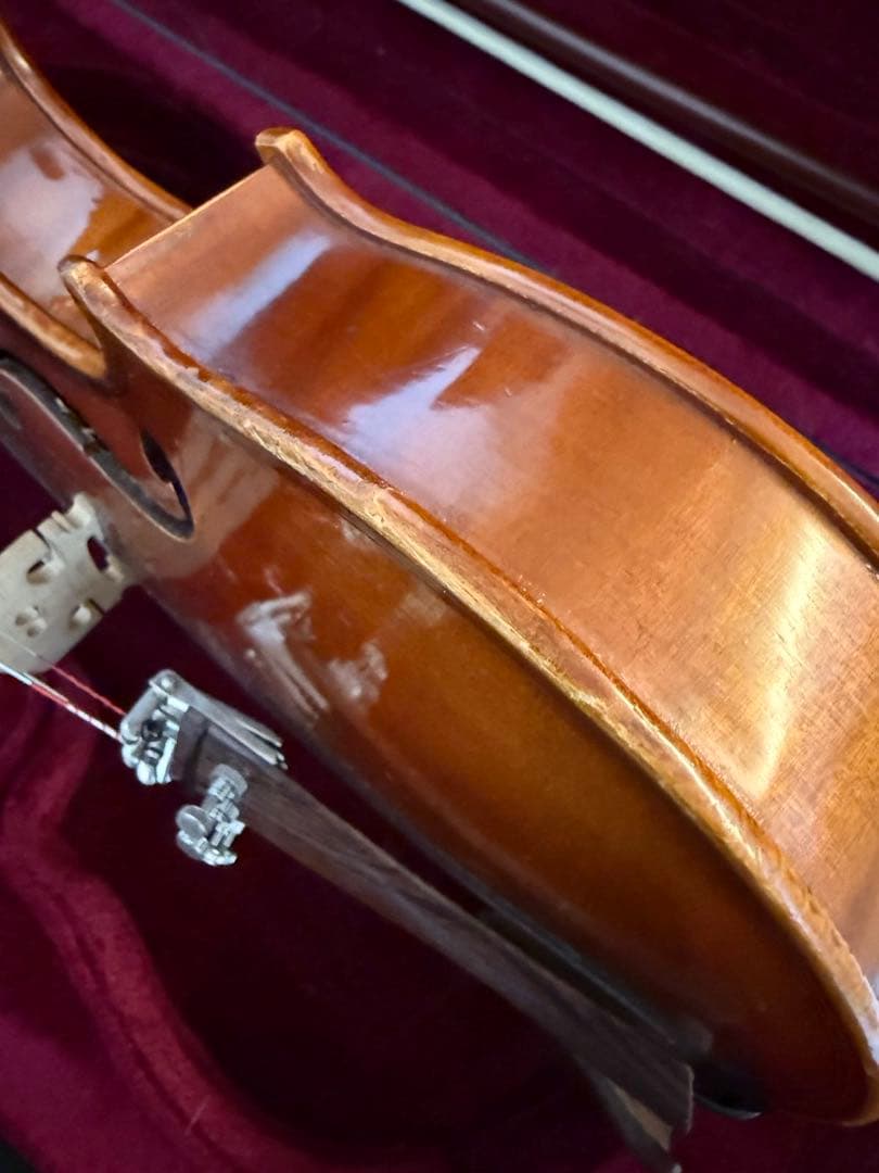 バイオリン 弦楽器 (3/4サイズ) herman Q017A ケース付