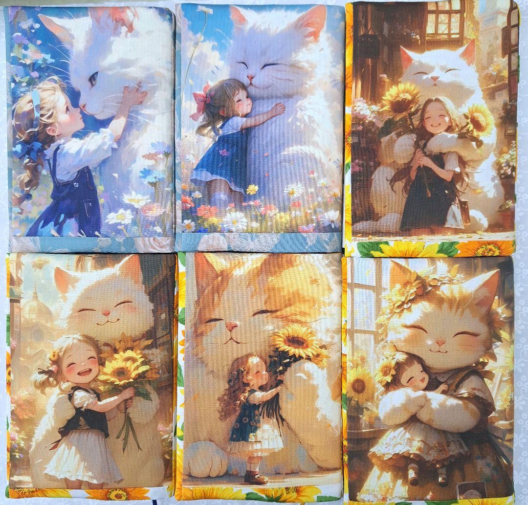 sa⑫ブックカバー、ポーチ