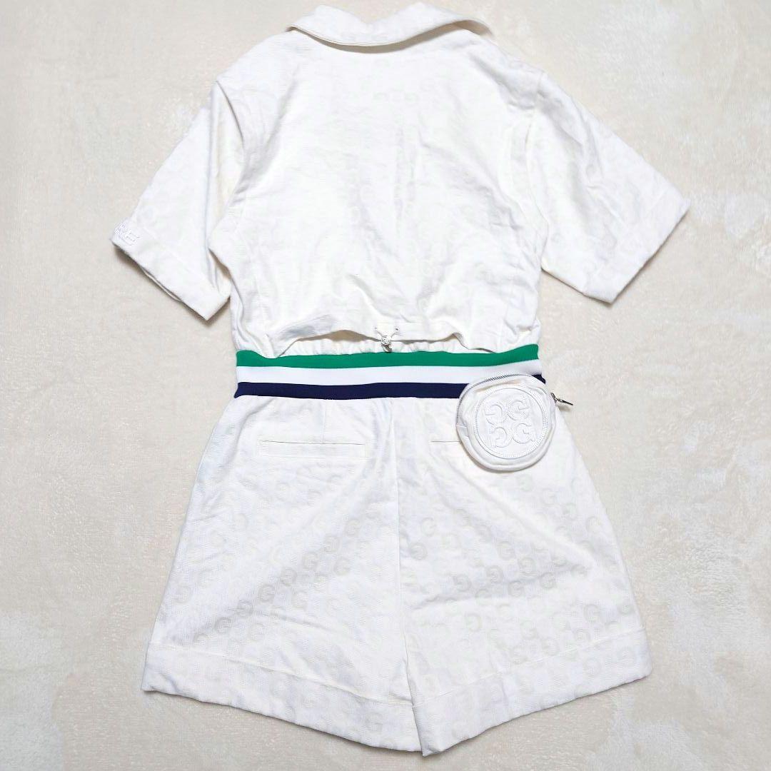 【新品・未使用】定価121,000 ジーフォア ゴルフウェア ワンピース 総柄