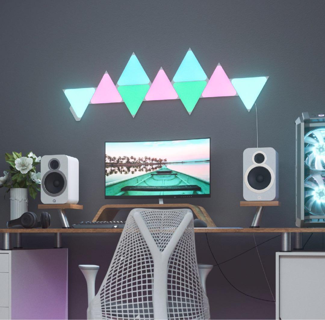 NANOLEAF Shapes トライアングル（8Panels） ホワイト