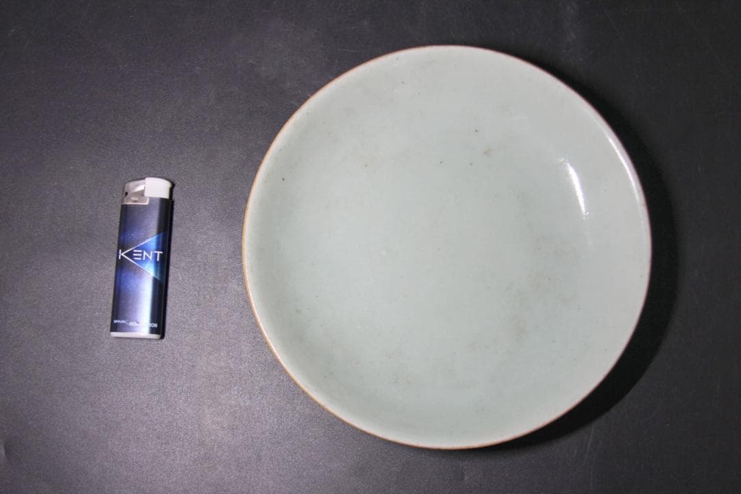 皿 青磁器 陶磁器 煎茶道具 中国古玩 骨董品 古美術品 m-55