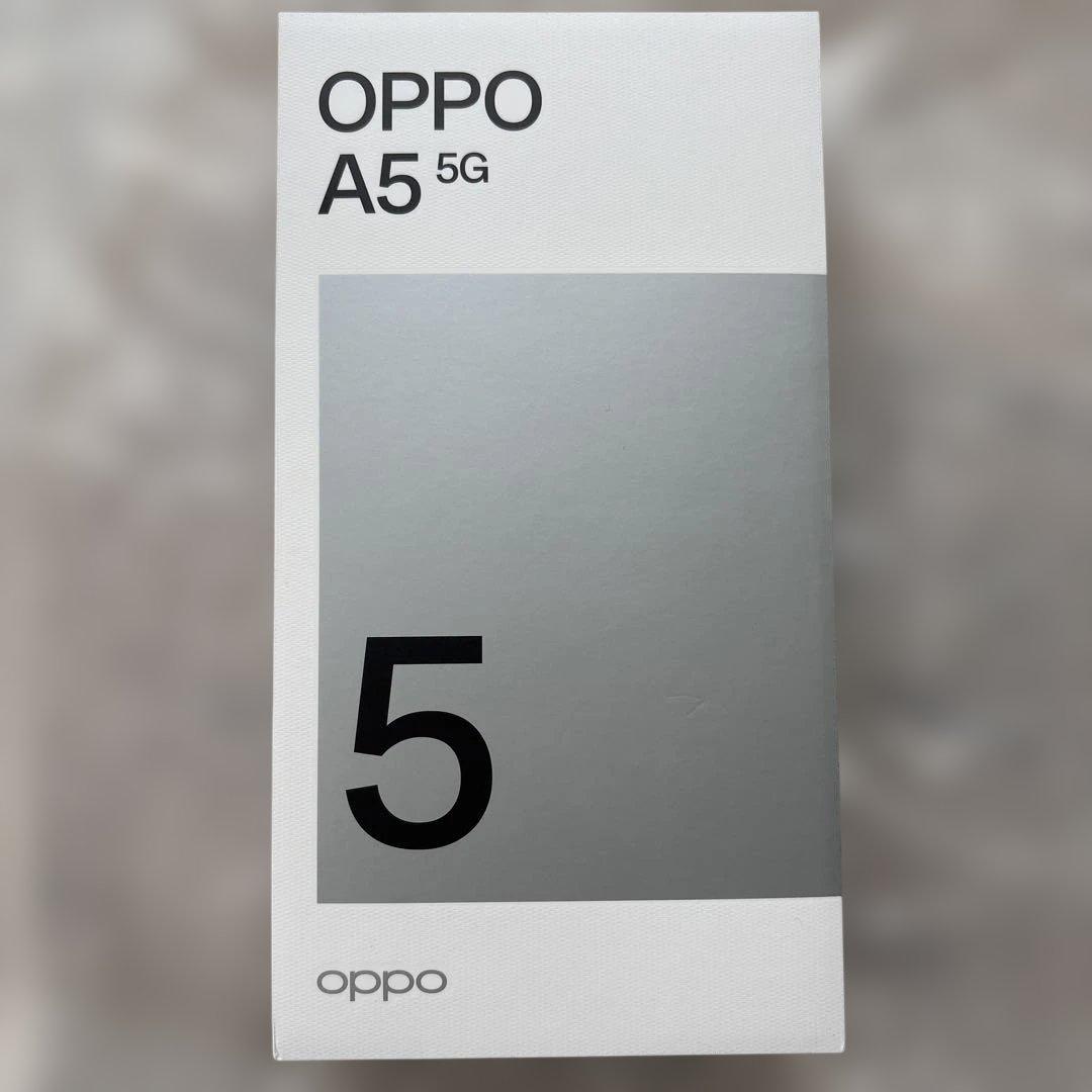 【新品未使用】　お値下げ中　oppo A5 5G 本体