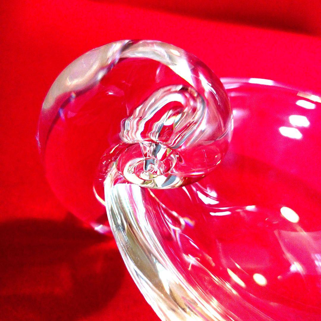 【美品】STEUBEN 　スチューベンクリスタル　ガラスボウル